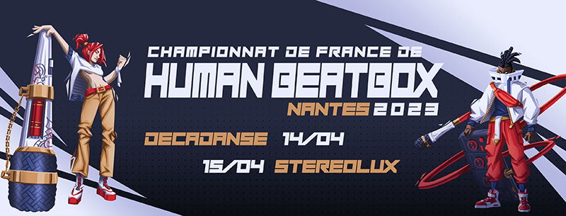Championnat de France de human beatbox 2023 à Nantes