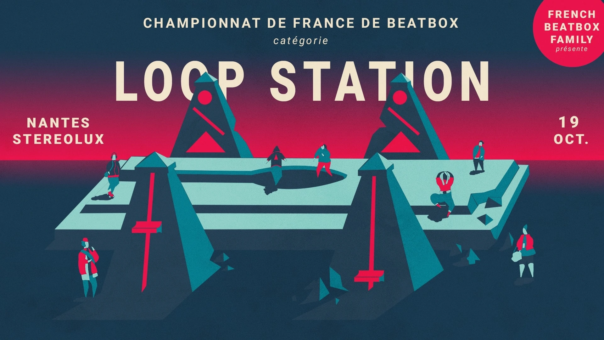 Championnat de France de Beatbox Loopstation 2019 Nantes Stereolux