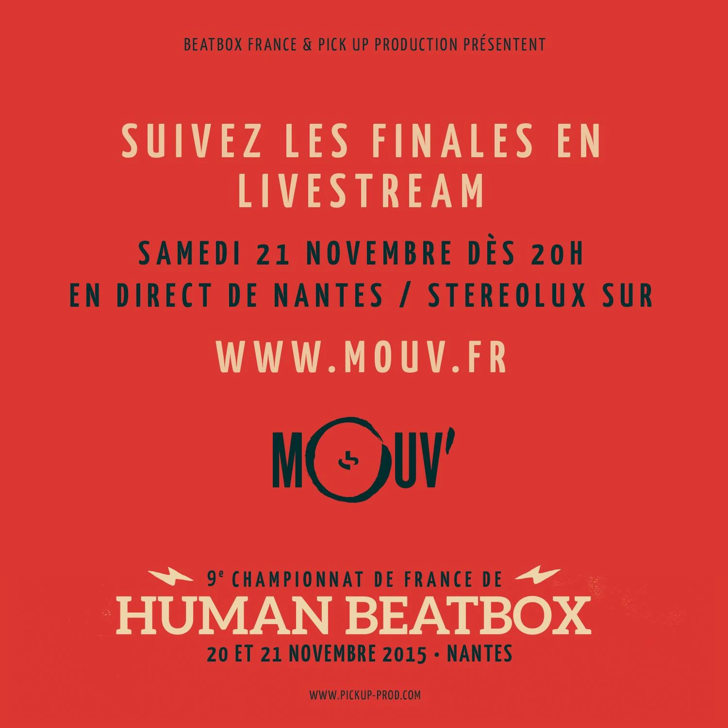 Mouv' Livestream 2015